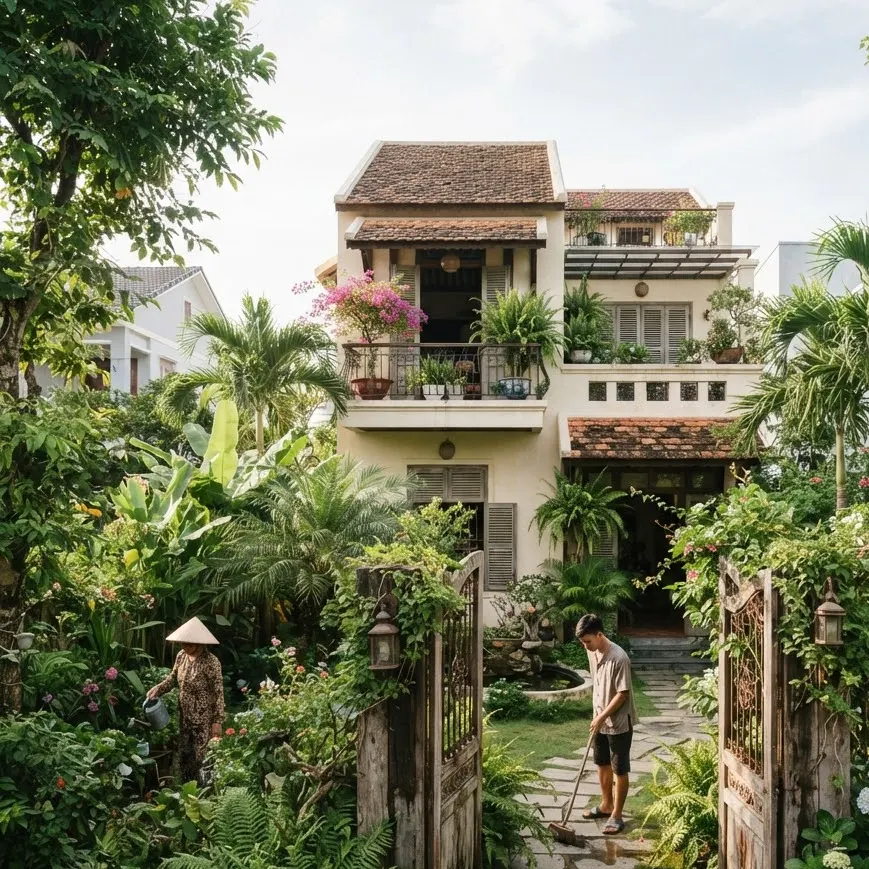 Biệt thự sân vườn
