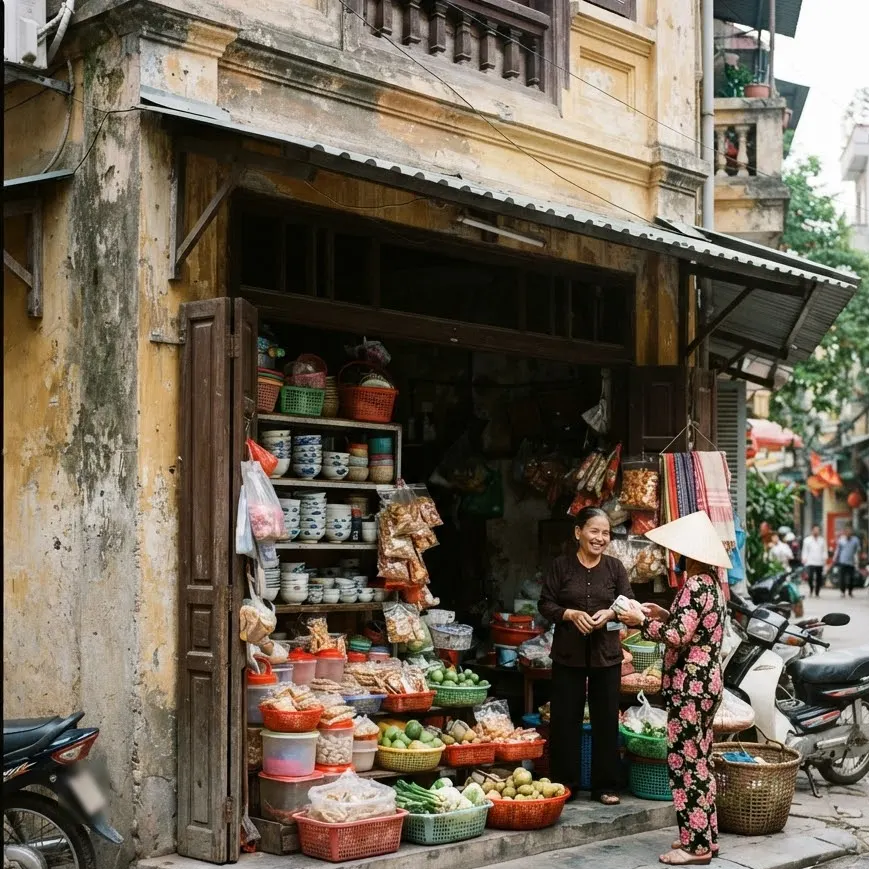 Nhà mặt tiền đang cho thuê